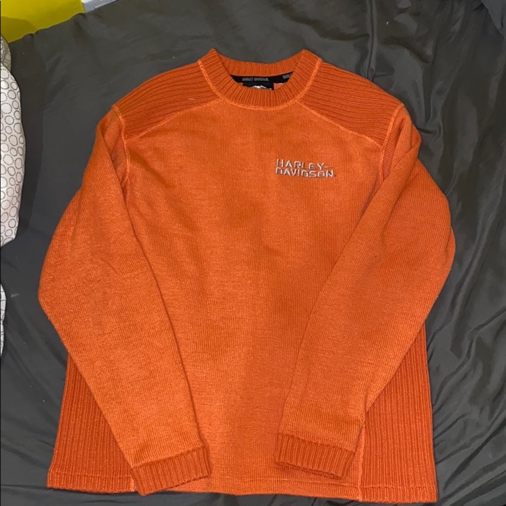 Harley Davidson pull-over sweater